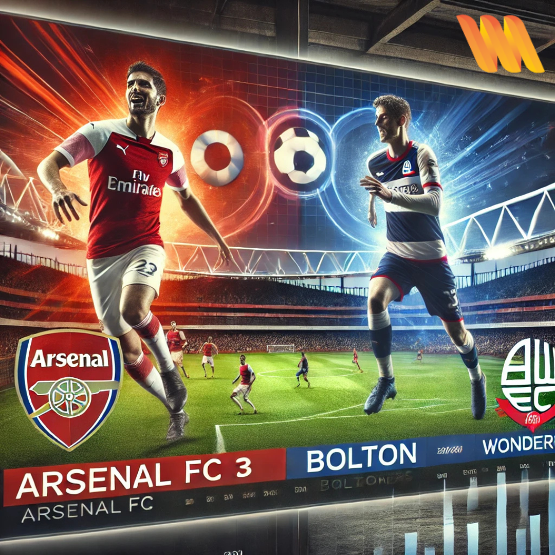 estadísticas de arsenal fc contra bolton wanderers