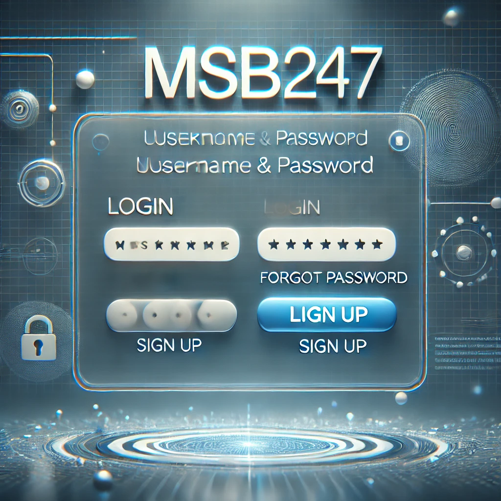 MSB247 Login